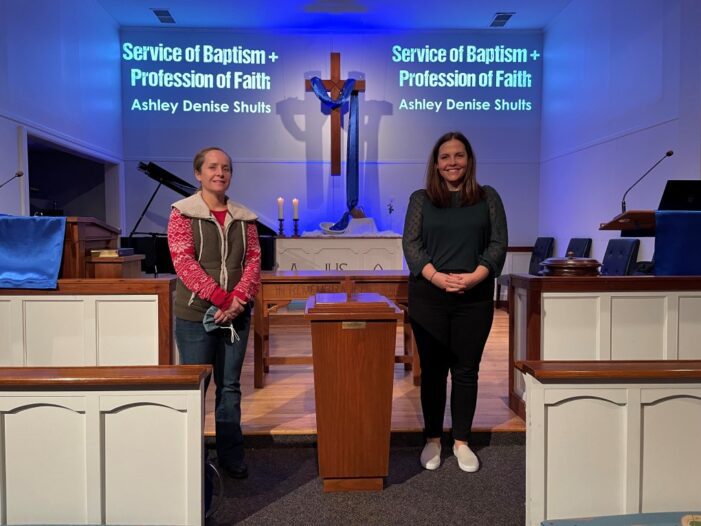Ashley Denise Shults Baptism and Joins Glendale United Methodist Church - Nashville TN UMC (Custom)