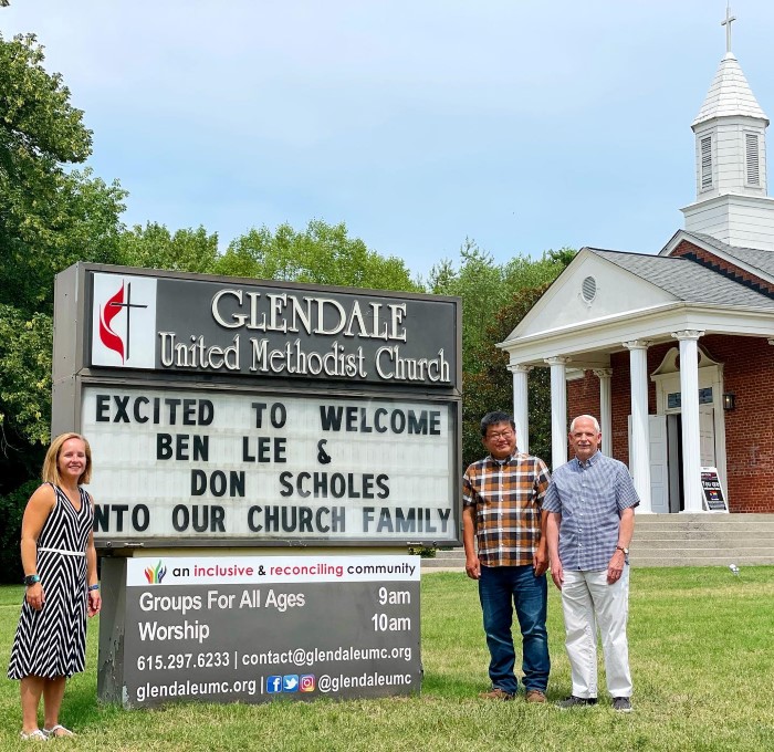 Ben Lee and Don Scholes Join Glendale United Methodist Church - Nashville TN UMC