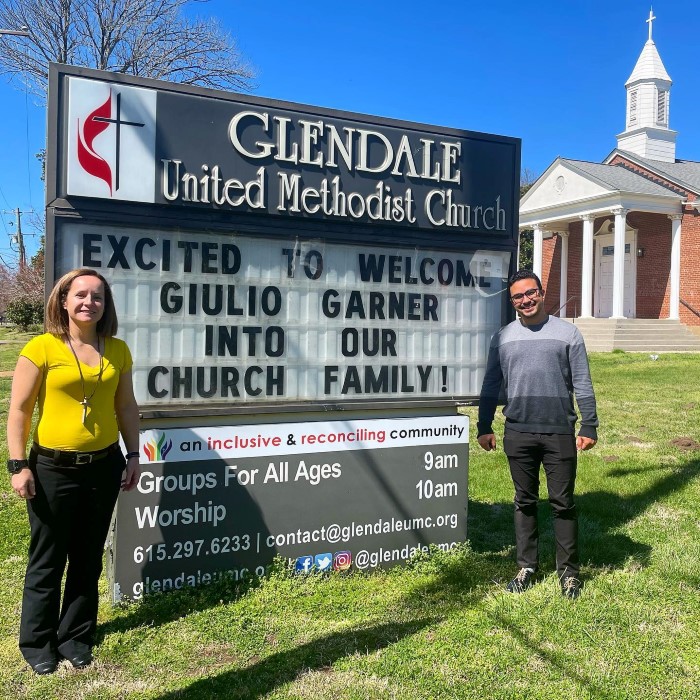 Giulio Garner Joins Glendale United Methodist Church - Nashville TN UMC (Custom)