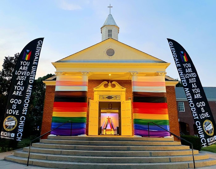 Glendale United Methodist Church Shows LGBTQIA Pride Nashville TN UMC (Custom)