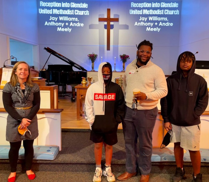Jay Williams-Meely Family Joins Glendale United Methodist Church - Nashville TN UMC (Custom)