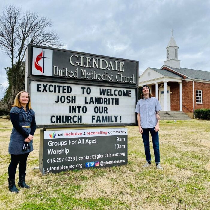 Joshua David Landrith Joins Glendale United Methodist Church Nashville TN