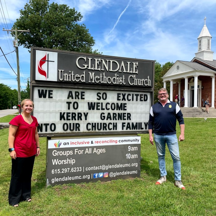 Kerry Garner Joins Glendale United Methodist Church Nashville TN UMC