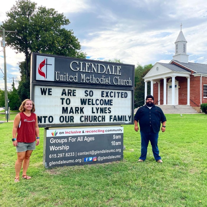Mark Clayton Lynes Joins Glendale United Methodist Church - Nashville TN UMC (Custom)