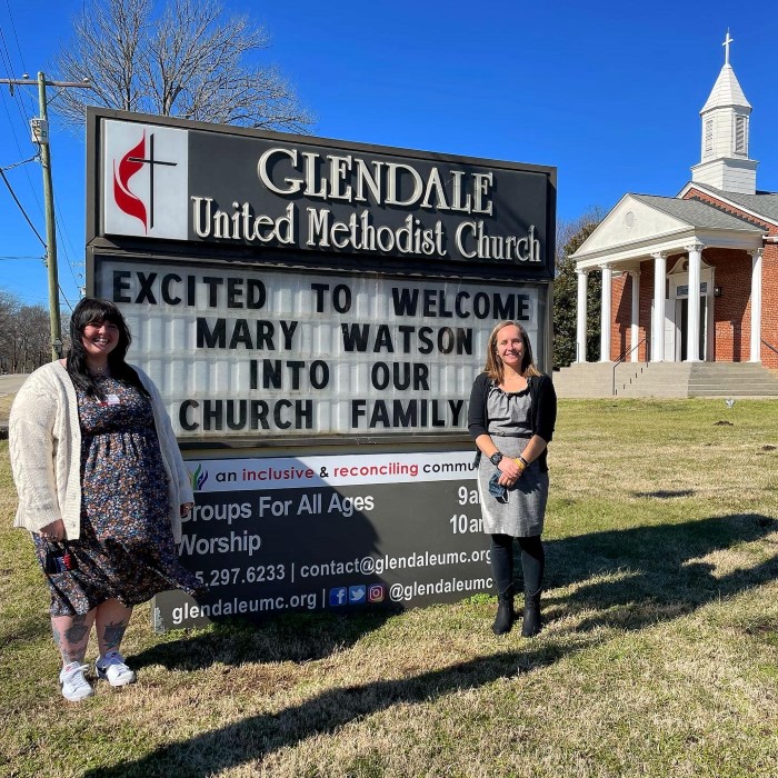 Mary Mackenzie Watson Joins Glendale United Methodist Church - Nashville TN UMC (Custom)