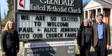 Paul and Alice Jennings Join Glendale United Methodist Church Nashville TN UMC