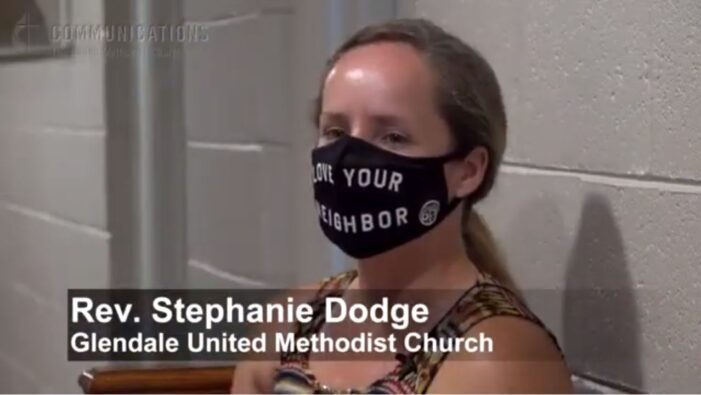 Rev Stephanie Dodge Glendale United Methodist Church Opens Doors to Virtual Learning During Pandemic