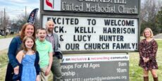 Rick Kelli Harrison and Lucy Hunter Join Glendale United Methodist Church Nashville TN UMC