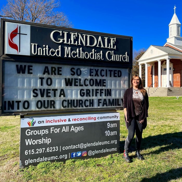 Sveta Riley Griffin Joins Glendale United Methodist Church - Nashville TN UMC (Custom)