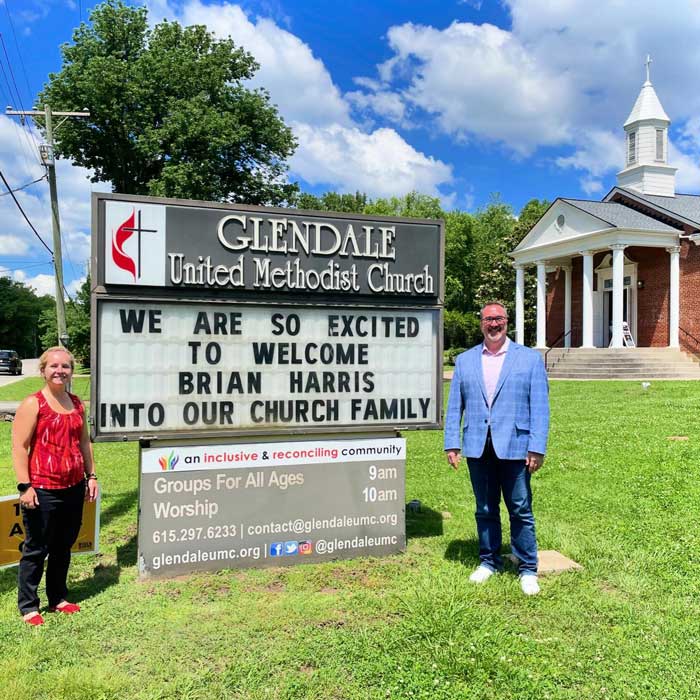 Brian Harris Joins Glendale United Methodist Church Nashville TN UMC (2)
