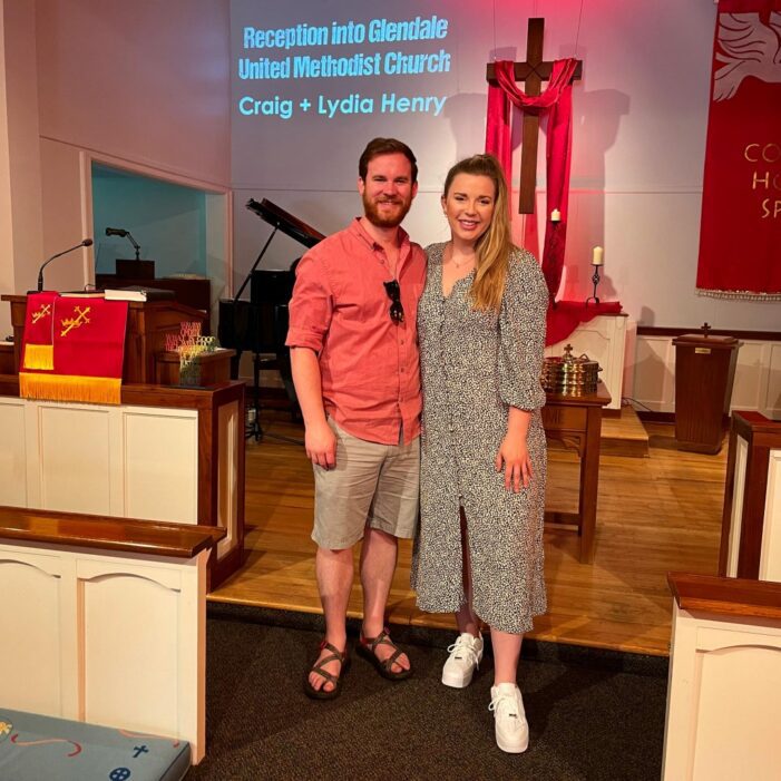 Craig and Lydia Henry Join Glendale United Methodist Church - Nashville TN UMC (Custom)