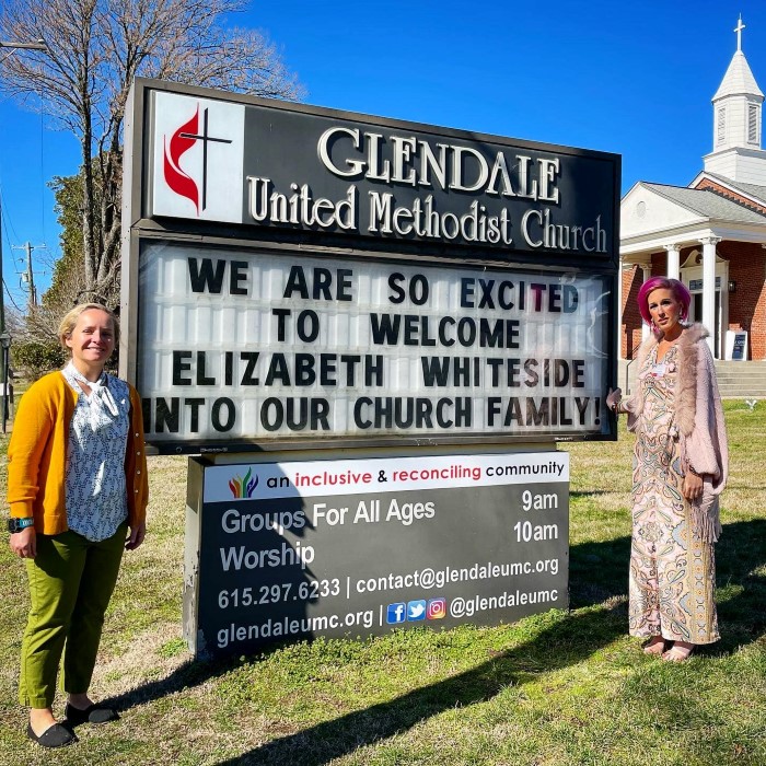 Elizabeth Whiteside Joins Glendale United Methodist Church Nashville TN UMC