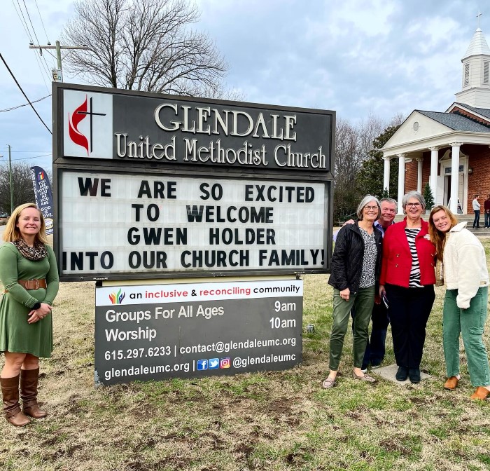 Gwen Holder Joins Glendale United Methodist Church Nashville