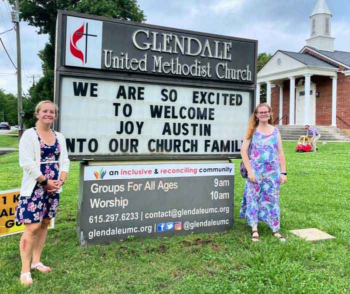 Joy Austin Joins Glendale United Methodist Church Nashville