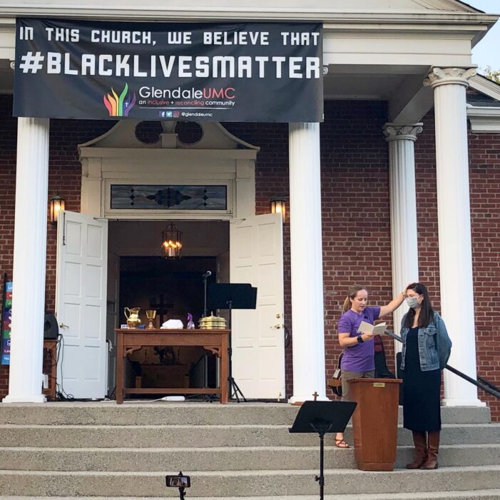 Lisa Gellerman Gets Baptized at Glendale United Methodist Church Nashville TN