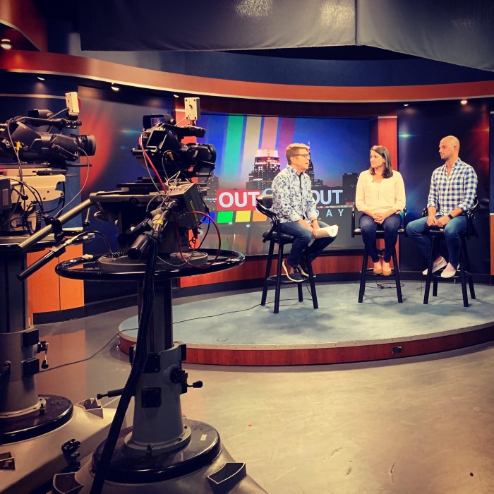Out and About Today Interview Steven Adair and Sam McGlothlin Glendale United Methodist Church Nashville