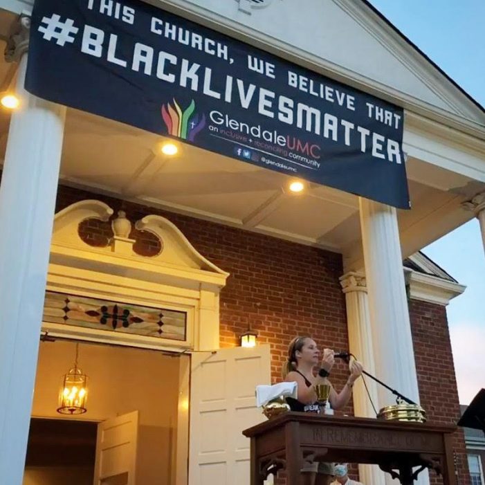 Rev. Steph Dodge Black Lives Matter Glendale United Methodist Church Nashville TN UMC