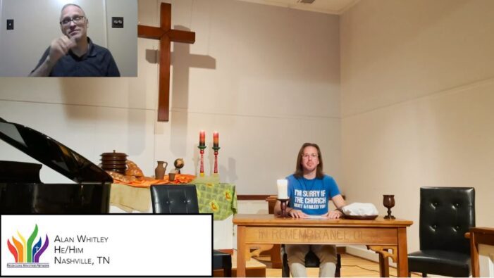 World Communion Sunday Reconciling Ministries Alan Whitley Glendale United Methodist Church Nashville TN UMC